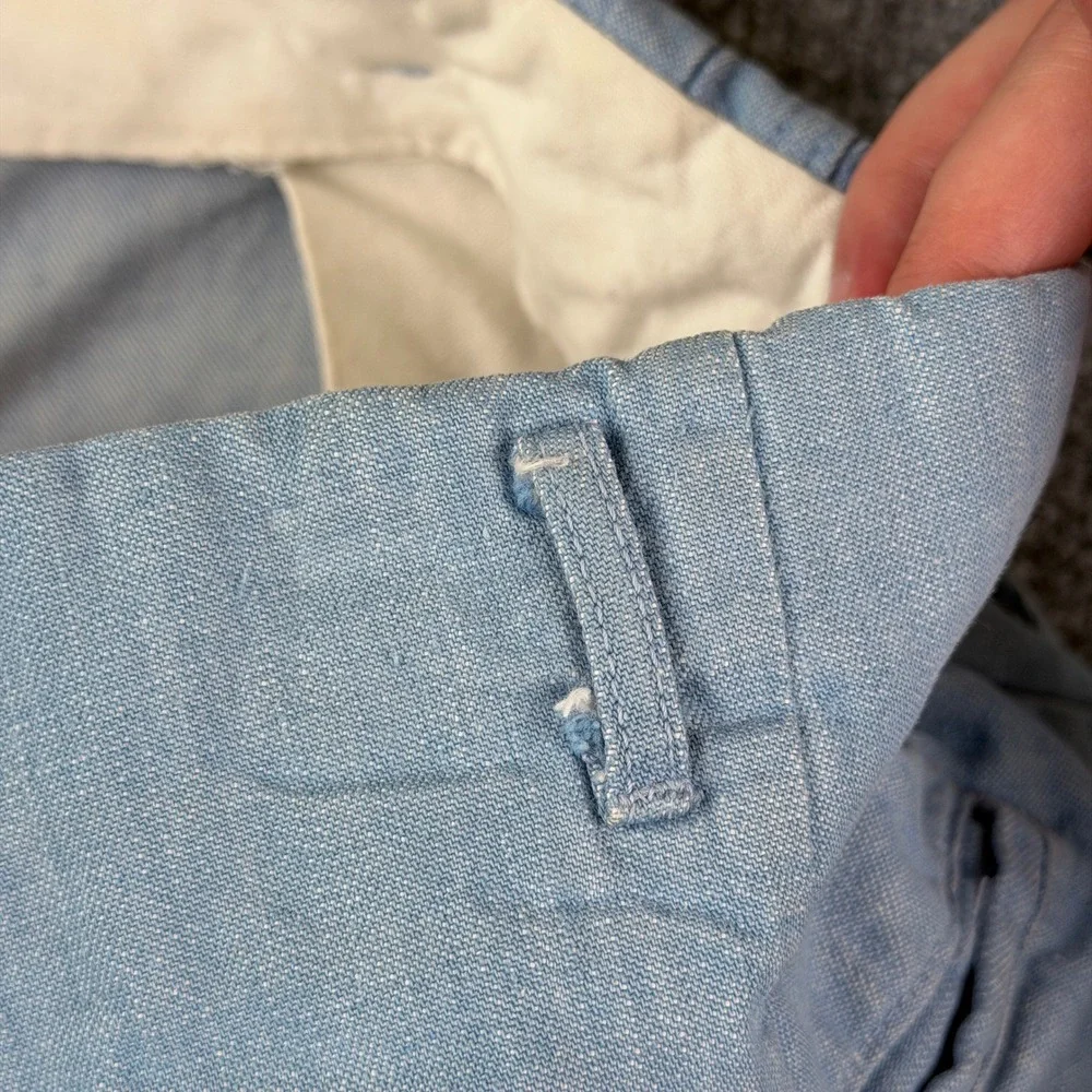 Vintage 50s Hercules Utility Pants Mens 32x32 Sail Cloth Drop Loop Gusset Chino